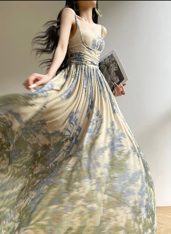 Aconiconi｜Tulle Treasure Long Summer Dress