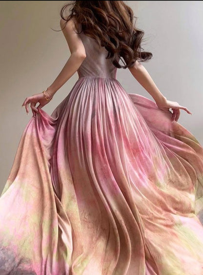 Aconiconi｜Tulle Treasure Long Summer Dress