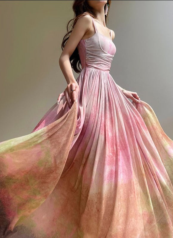 Aconiconi｜Tulle Treasure Long Summer Dress