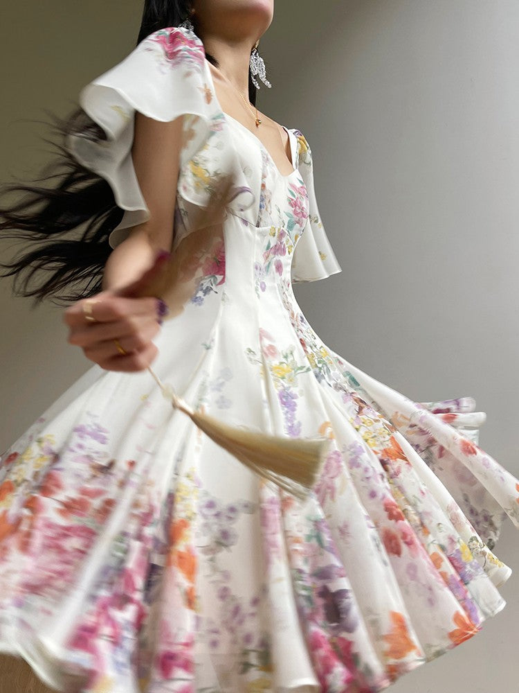 Aconiconi｜Love Flower French Fairy Dress