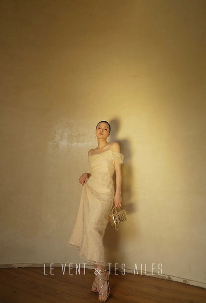 LE VENT & TES AILES | Vienna Whisper Off Shoulder Dress
