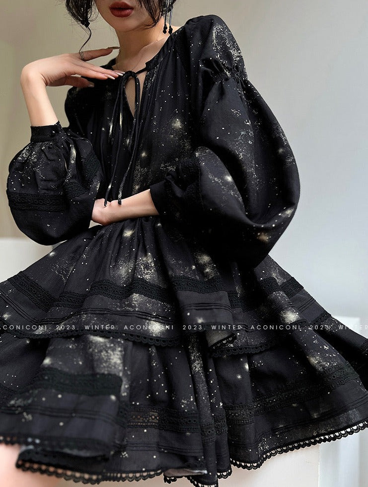 Aconiconi｜Moon Shadow Camellia Skirt Suit