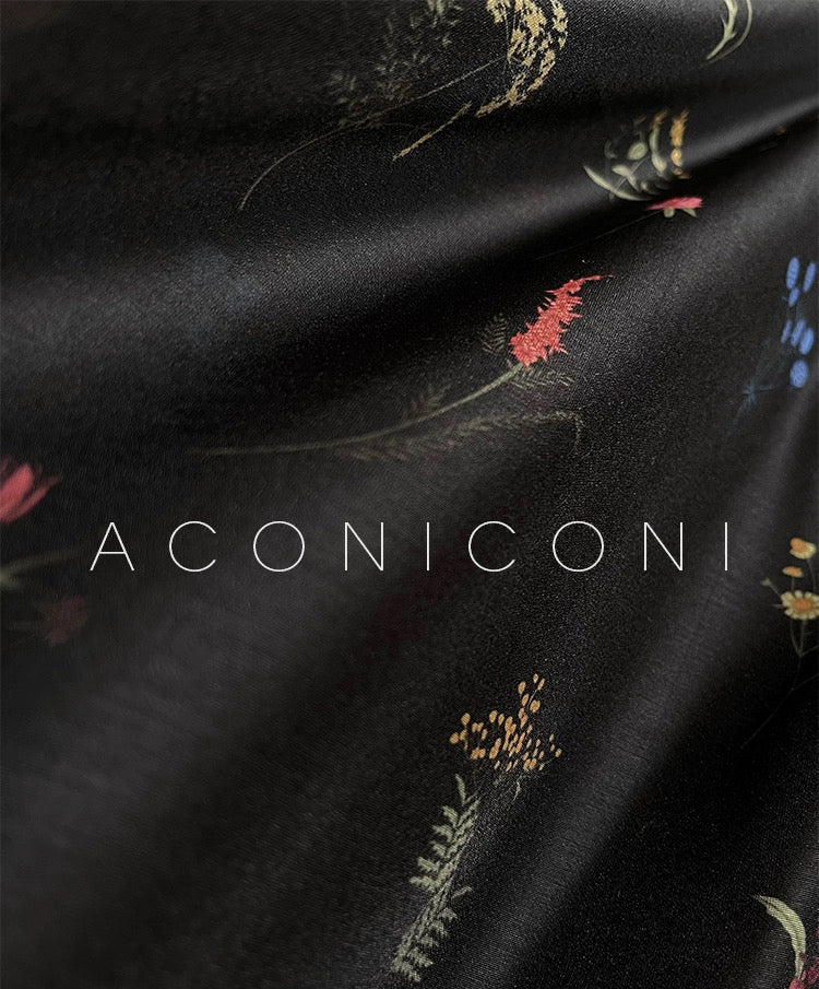 Aconiconi | Apricot Blossoms Flowy Dress