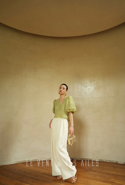 LE VENT & TES AILES | Écriture Fine Skirt Set