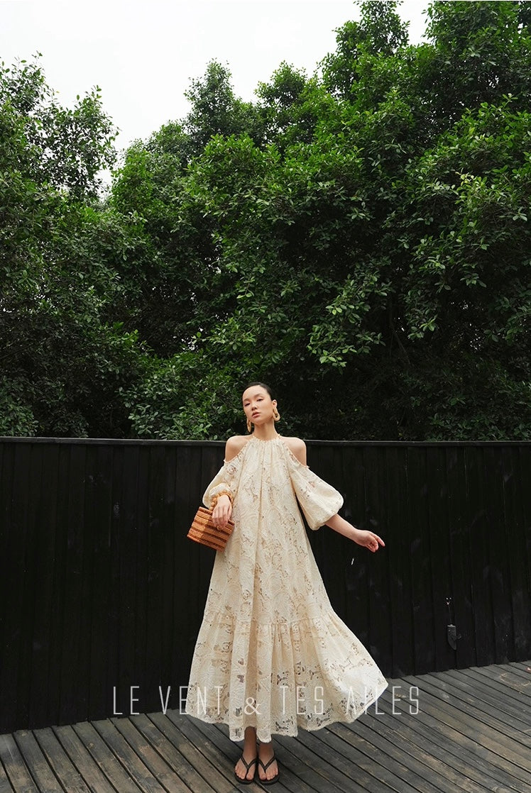 LE VENT & TES AILES | Dawn of Lace Flowy Dress