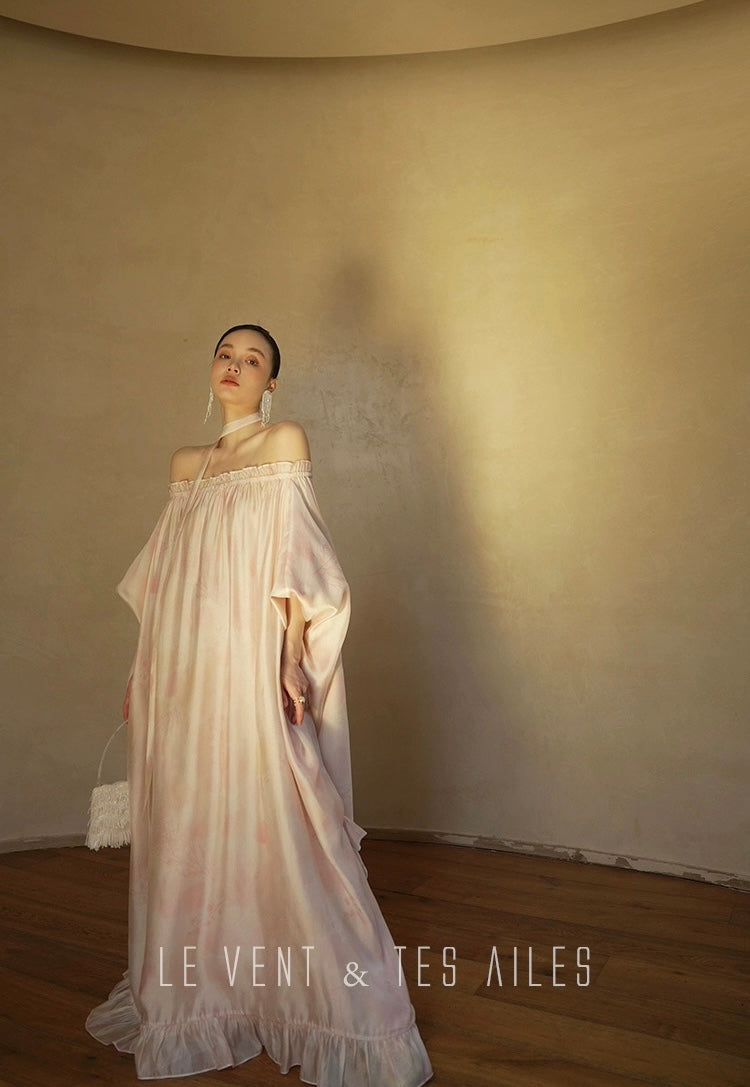 LE VENT & TES AILES | Rosalie Rouge Flowy Dress