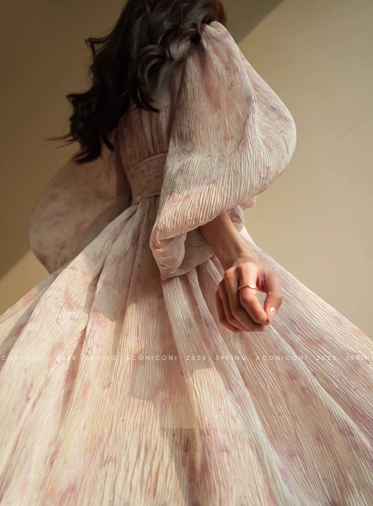 Aconiconi | Blush Reverie Short Dress