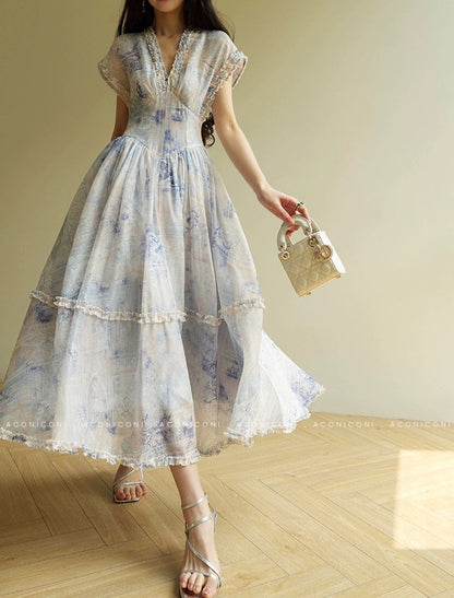 Aconiconi ｜Sunday Belle Elegant Dress