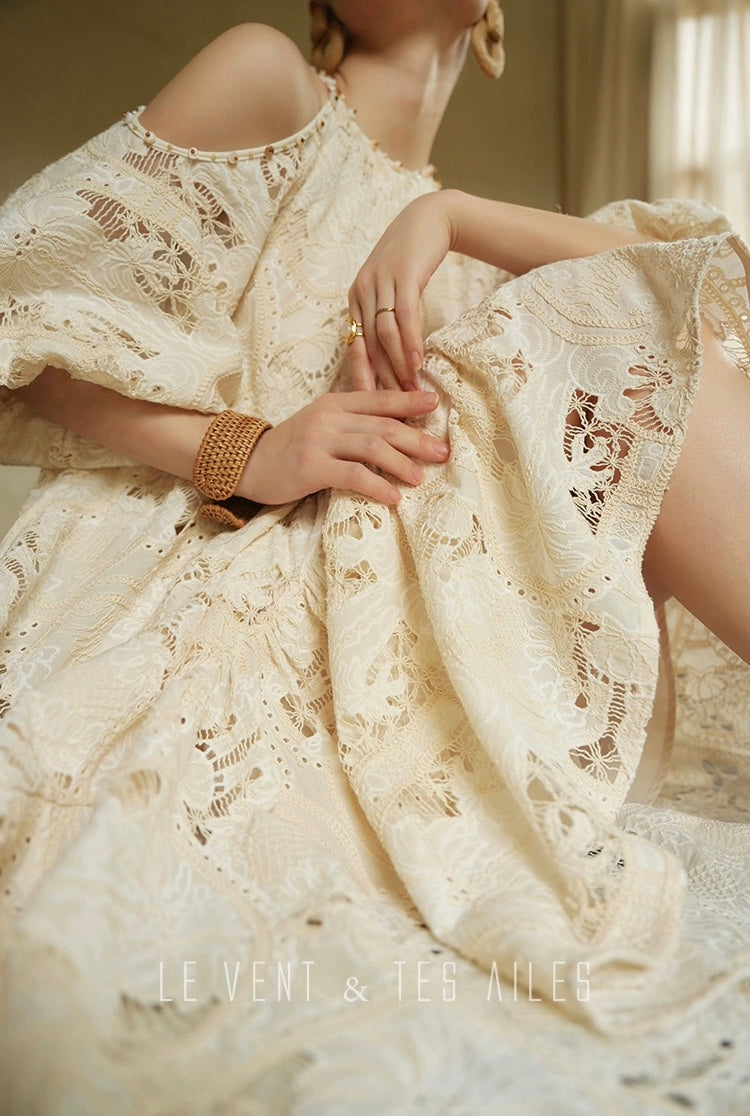 LE VENT & TES AILES | Dawn of Lace Flowy Dress