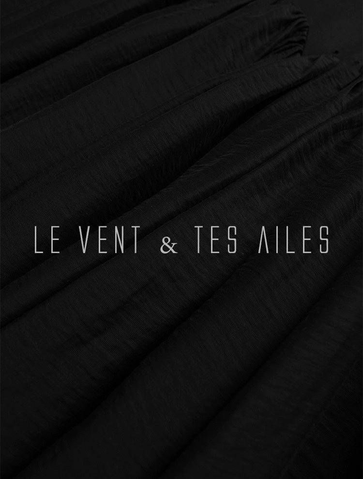 LE VENT & TES AILES | Noir Désir Evening Dress