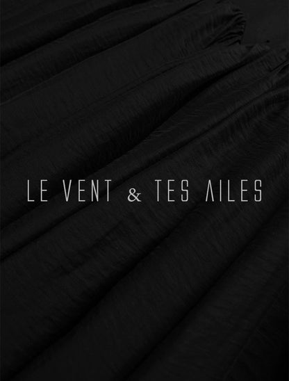 LE VENT & TES AILES | Noir Désir Evening Dress