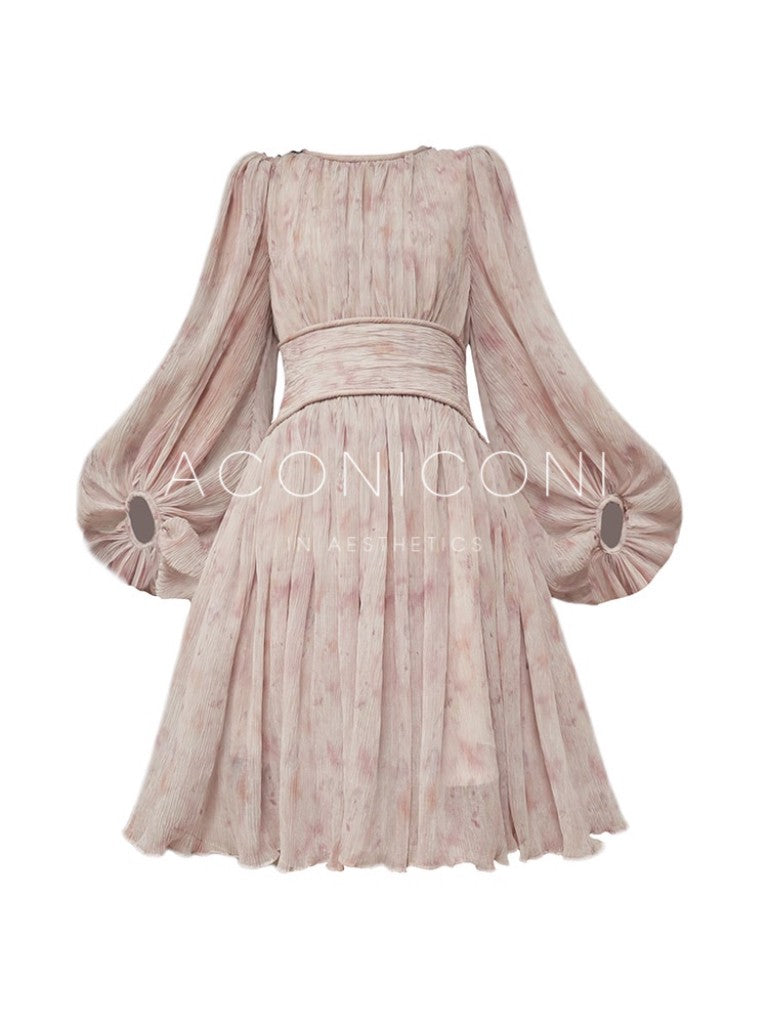 Aconiconi | Blush Reverie Short Dress