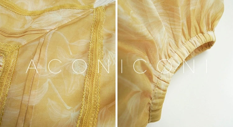 Aconiconi｜Clementine Kiss Summer Dress