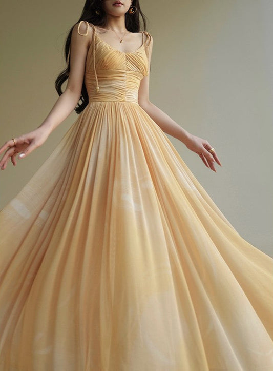 Aconiconi | Saffron Bloom Summer Dress