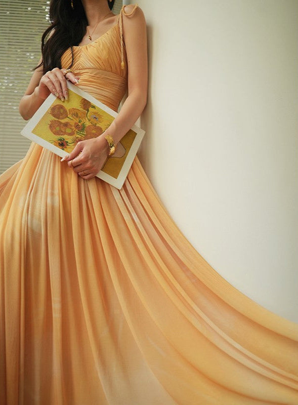 Aconiconi | Saffron Bloom Summer Dress