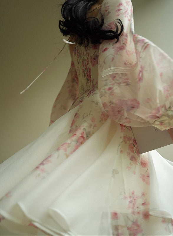 Aconiconi ｜Sweet Amelie Short Dress