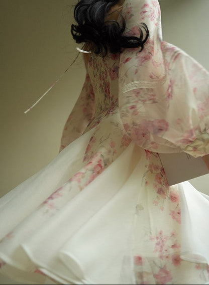 Aconiconi ｜Sweet Amelie Short Dress