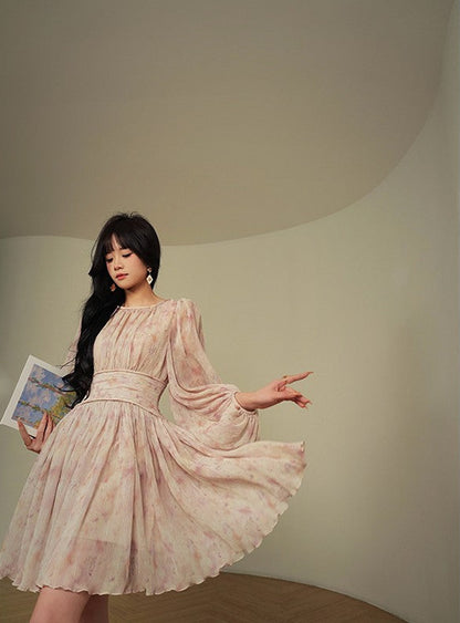 Aconiconi | Blush Reverie Short Dress