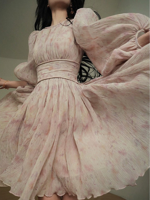 Aconiconi | Blush Reverie Short Dress