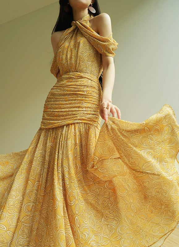 Aconiconi｜Diana’s Secret off-shoulder Dress