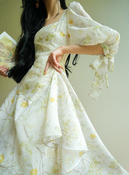 Aconiconi | Wisteria Drift Flowy Summer Dress