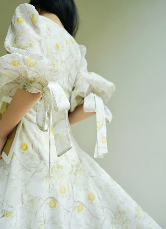 Aconiconi | Wisteria Drift Flowy Summer Dress