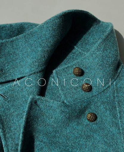 Aconiconi｜Lanyu Bay Long Wool Coat