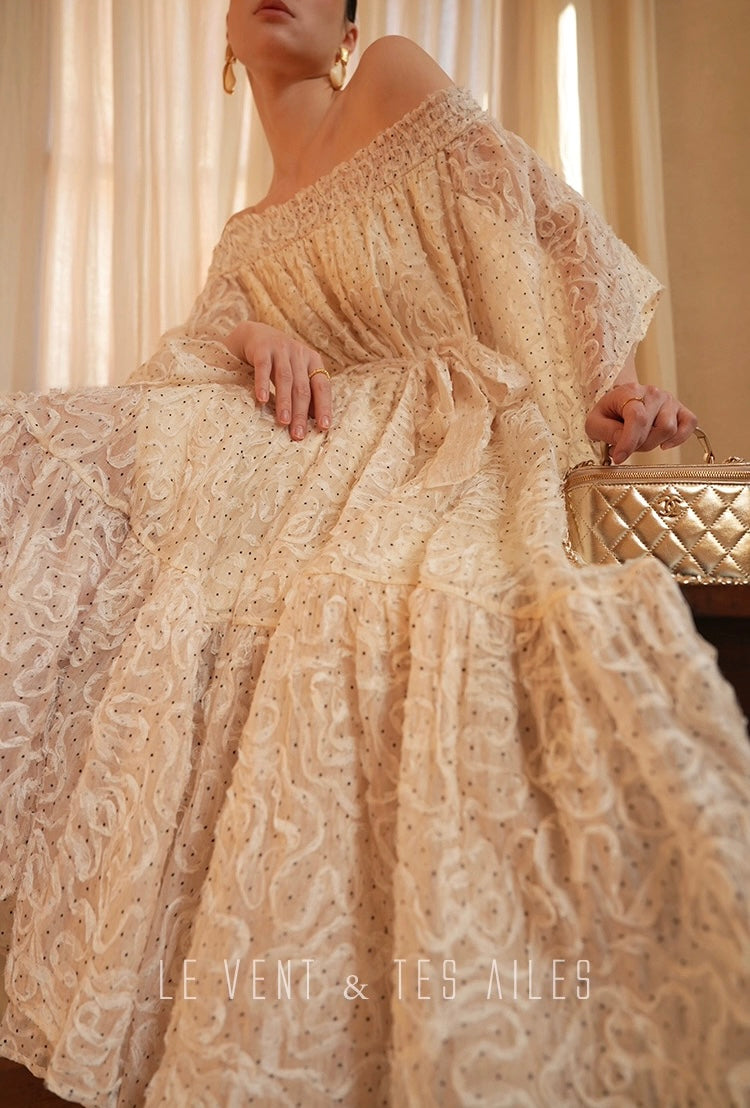 LE VENT & TES AILES | Lily & Lace Off Shoulder Dress
