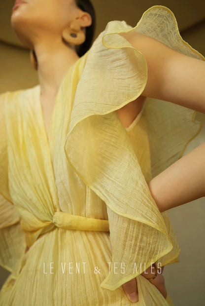 LE VENT & TES AILES | Amber Bloom Flowy Dress