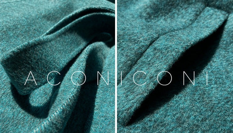 Aconiconi｜Lanyu Bay Long Wool Coat