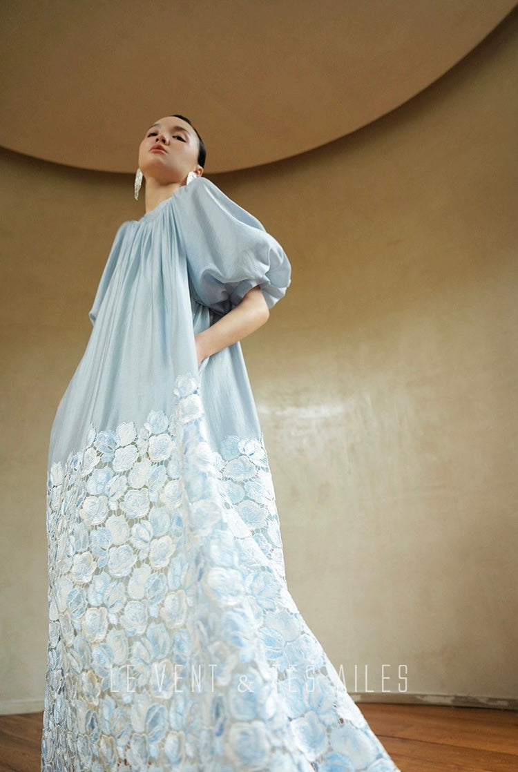 LE VENT & TES AILES | Azure Romance Dress