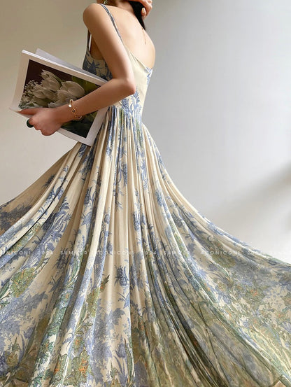 Aconiconi｜Tulle Treasure Long Summer Dress