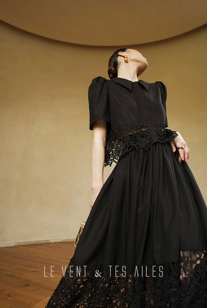 LE VENT & TES AILES | Swan Embrace Skirt Set