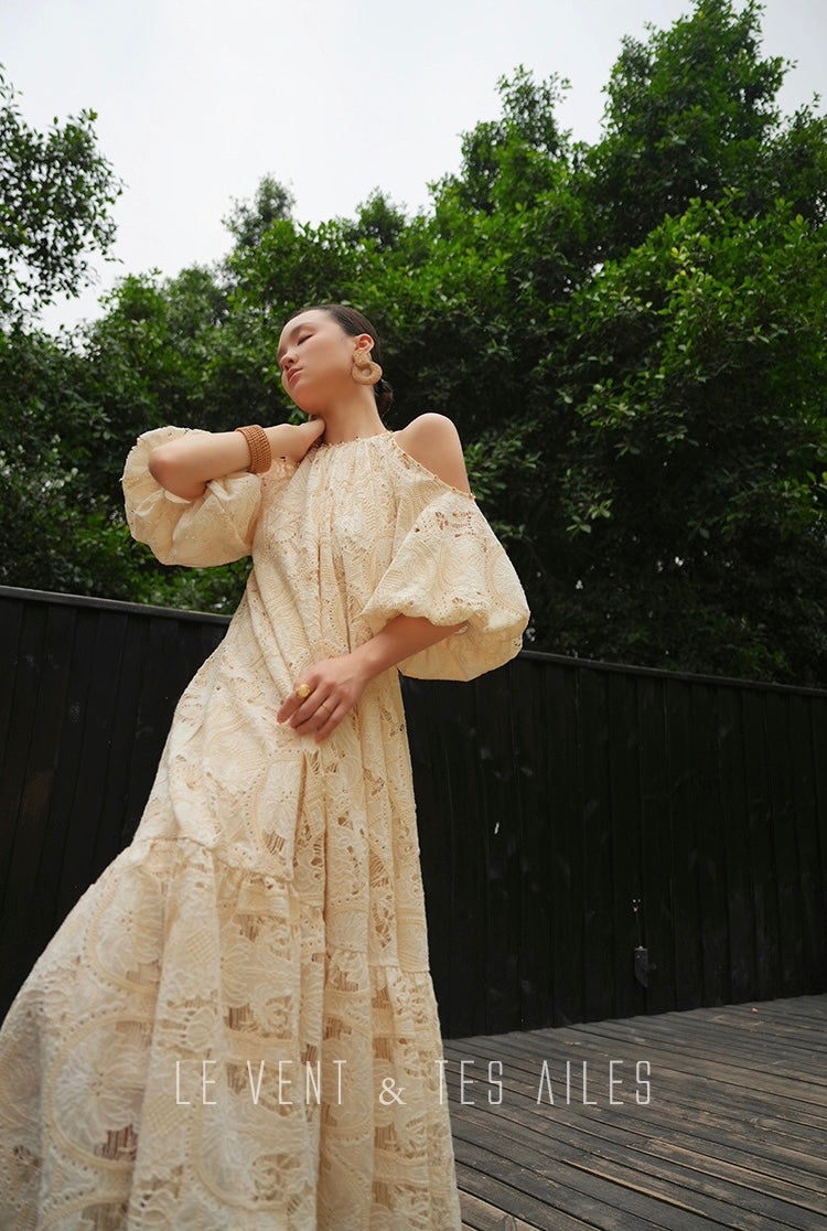 LE VENT & TES AILES | Dawn of Lace Flowy Dress