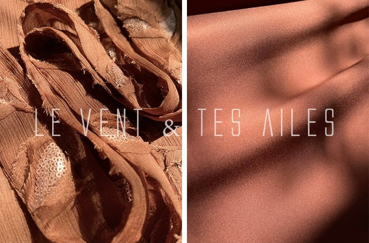 LE VENT & TES AILES | Miel Lumière Evening Dress