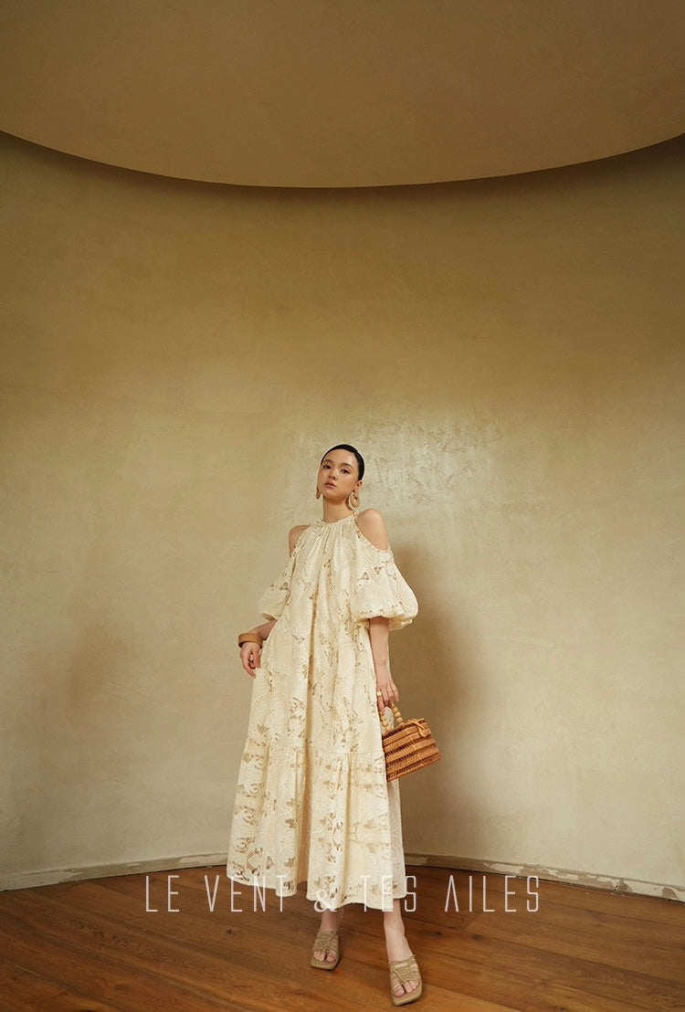 LE VENT & TES AILES | Dawn of Lace Flowy Dress