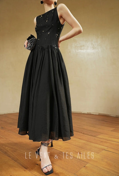 LE VENT & TES AILES | Noir Désir Evening Dress