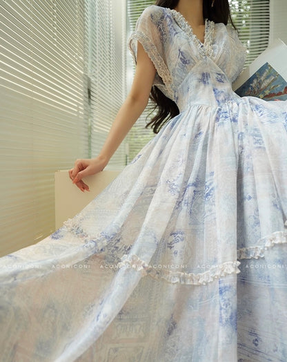 Aconiconi ｜Sunday Belle Elegant Dress