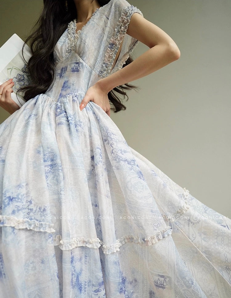 Aconiconi ｜Sunday Belle Elegant Dress