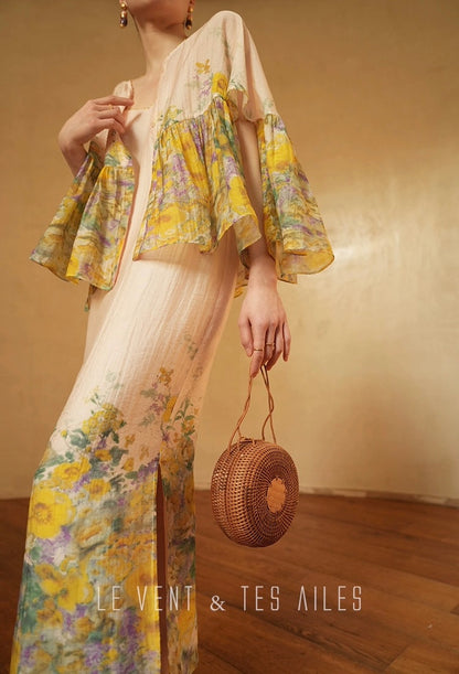 LE VENT & TES AILES | Amber Bloom Dress Set