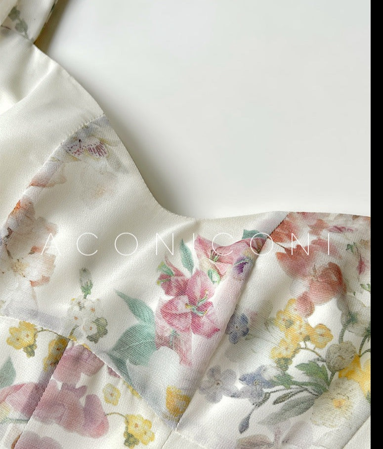 Aconiconi｜Love Flower French Fairy Dress