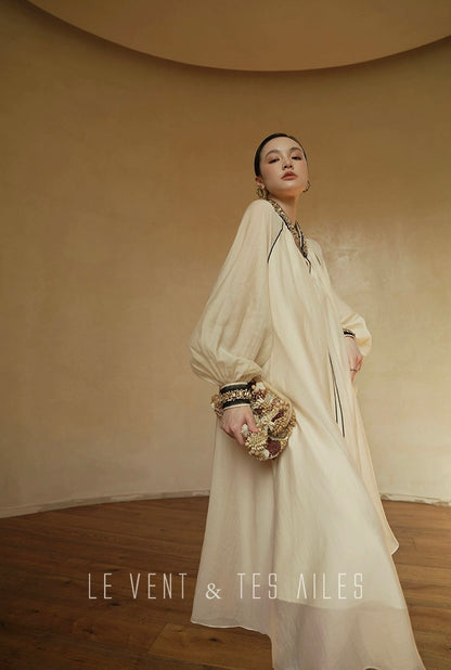 LE VENT & TES AILES | Pearl Sonata Flowy Dress