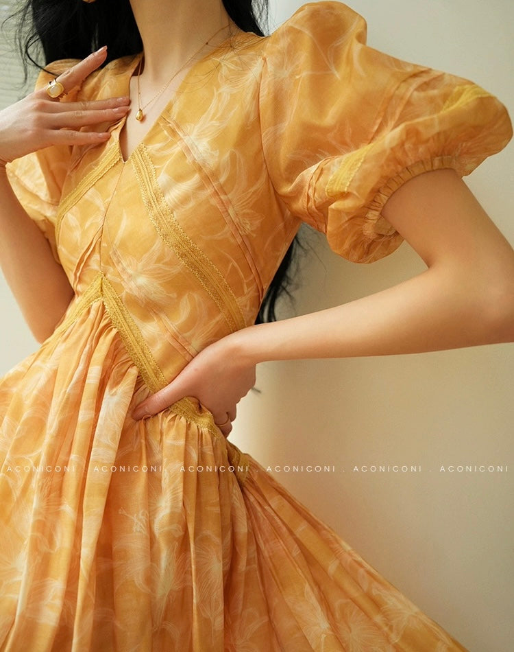 Aconiconi｜Clementine Kiss Summer Dress