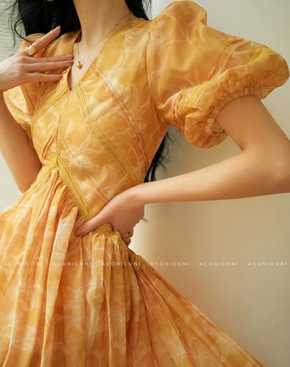 Aconiconi｜Clementine Kiss Summer Dress