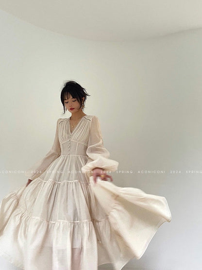 Yutang High-End Flowy Dress