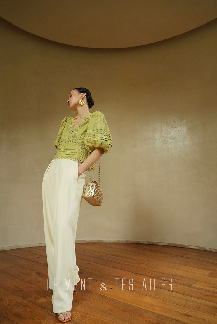 LE VENT & TES AILES | Écriture Fine Skirt Set