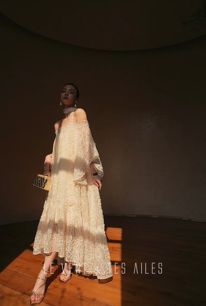 LE VENT & TES AILES | Lily & Lace Off Shoulder Dress