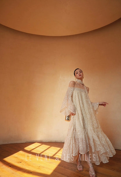 LE VENT & TES AILES | Lily & Lace Off Shoulder Dress