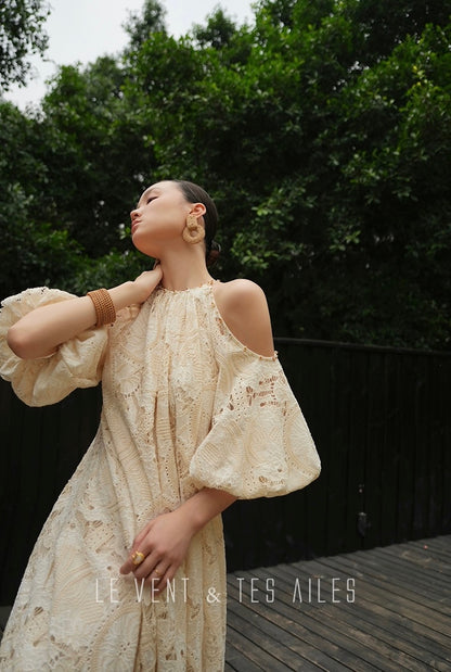 LE VENT & TES AILES | Dawn of Lace Flowy Dress