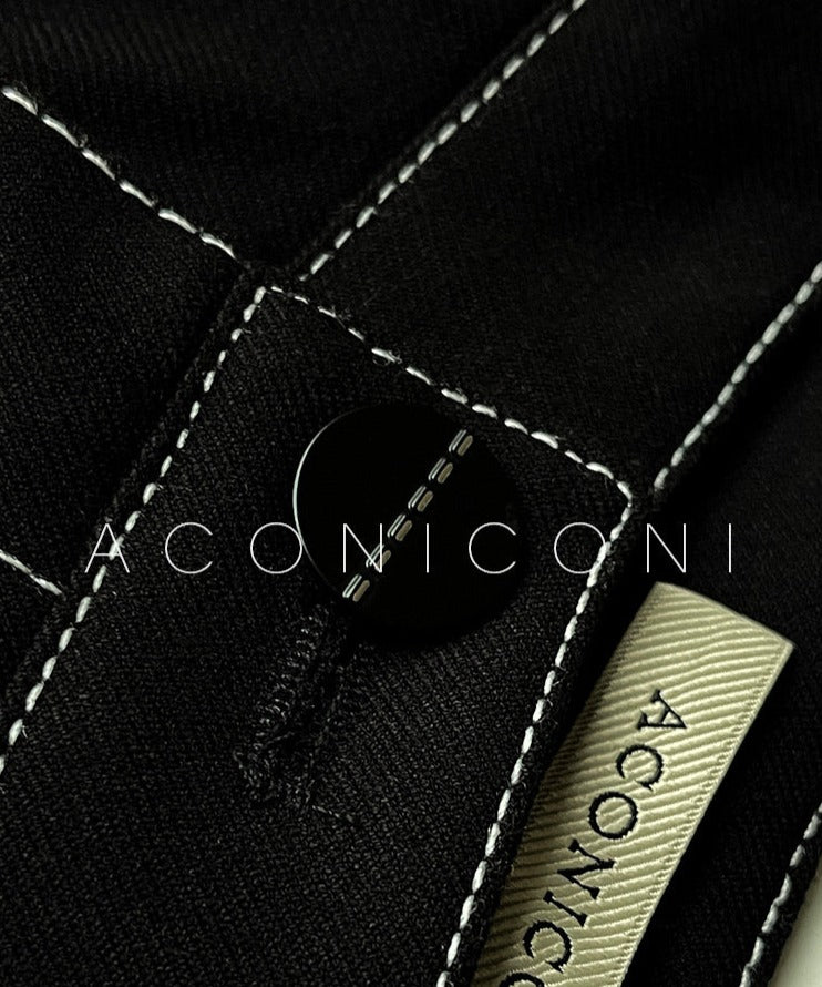 Aconiconi｜Vintage Wide Leg Pants